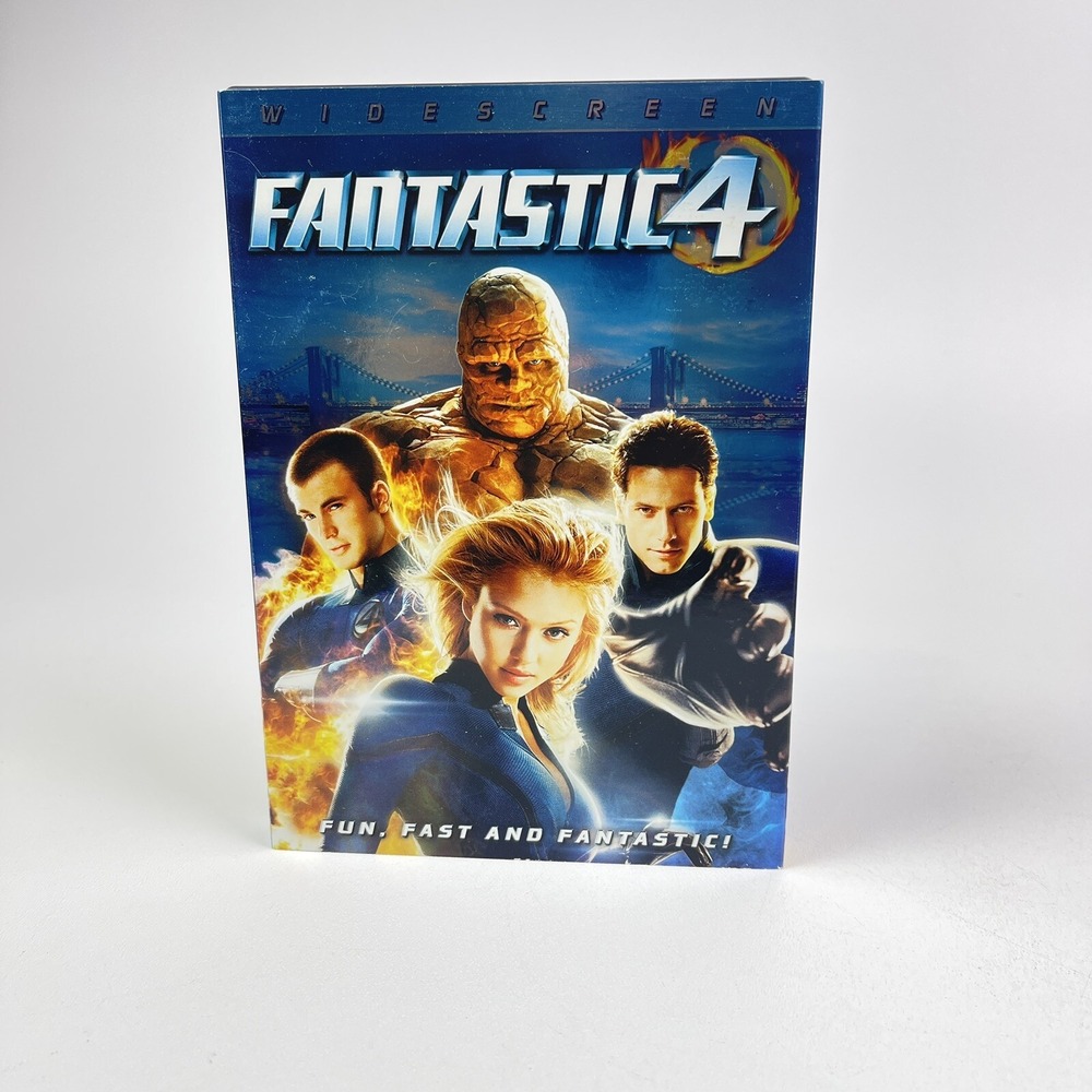 Fantastic 4 DVD Marvel Movie American Action Adventure Fantasy Superhero Space